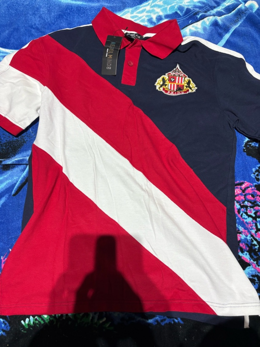 Rebel Minds brand polo shirt Men’s XL